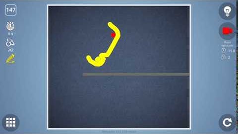 Check out how I solved level 147 in Brain It On! #BrainItOn