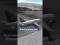 Aircraft Towing? Royal Jordanian A319 Oneworld at Unmatched Air Traffic Control V2022.17.3 #Shorts