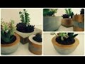 Blumentopf aus Beton * DIY * Concrete Planter [eng sub]