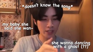 my baby said she wanna dance with a ghost she wants to leave me (xiaojun ver)