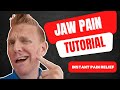 Lets drain that jaw pain away shal we tutorial jawpain
