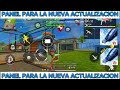 PANEL PARA LA NUEVA ACTUALIZACION DE FREE FIRE 🎯 SIN RIESGO DE BANEO 🎁 PANEL PARA ANDROID FREE FIRE 