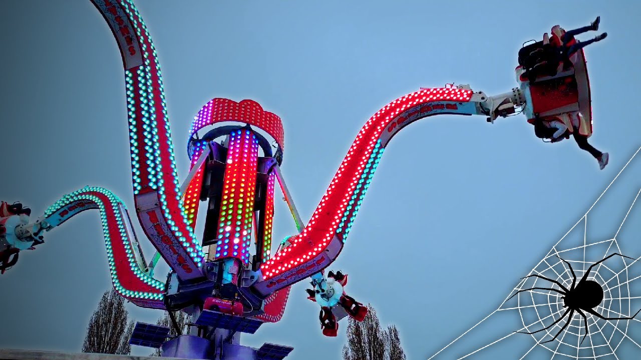 🕷️ POURQUOI ce manège est-il si RARE ??? - 100% ATTRACTIONS