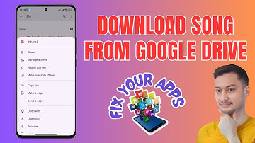 How to Download a Audio File From Google Drive | Quick & Easy Download