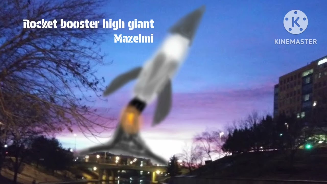 rocket booster high giant sounds in out 