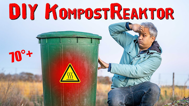With DIY Ultra Thermocomposter against weed seeds, snail eggs and mold - hot reactor in the garden