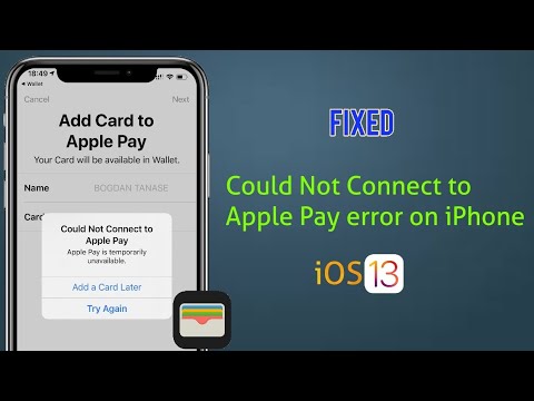 Could Not Connect to Apple Pay Apple Pay is Temporarily Unavailable error on iPhone & iPad in iOS 13