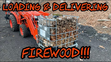#178 Loading, Dumping, and Delivering Firewood in IBC Totes