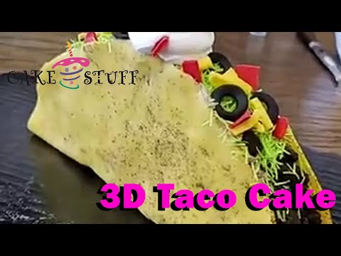 3D Taco Cake
