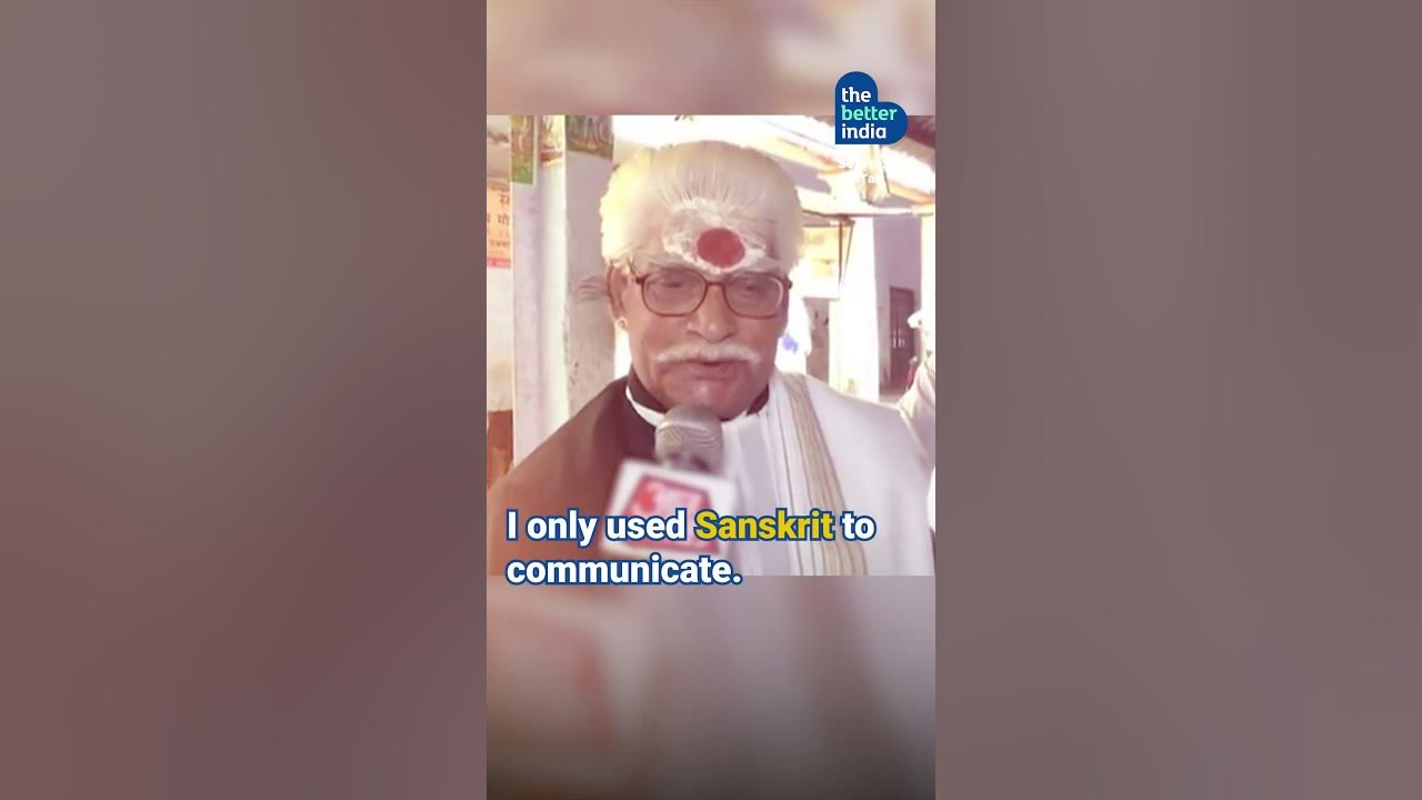 Advocate Fights His Cases in SANSKRIT Lawyer Acharya Shyam Upadhyay