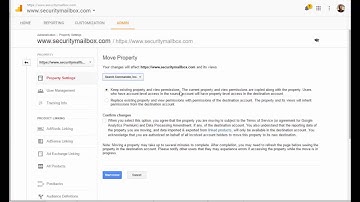 How to Move a Google Analytics Property From One Google Account to Another