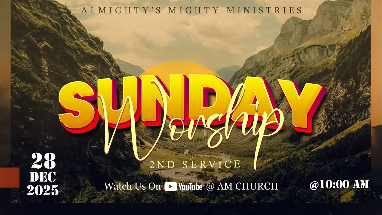 🔴 ll LIVE lI SUNDAY WORSHIP 1st SERVICE || Pr ROLANS || AM CHURCH || 28 ...