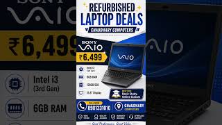 💻 Sony VAIO – ₹6,499 ✨ i3 | 6GB | 128GB SSD