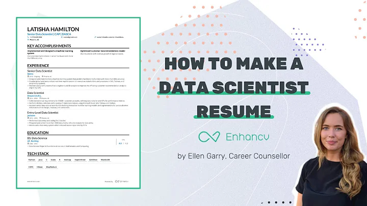 Data Science Resume - Examples & Tips to Get Your Dream Job