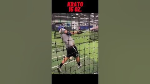 Increase your bat speed and exit velo with the Krato overload speed trainers.