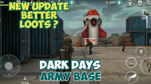 New update Better Loots in Army base Dark Days zombie Survival - I need Helicopter Steering rotor