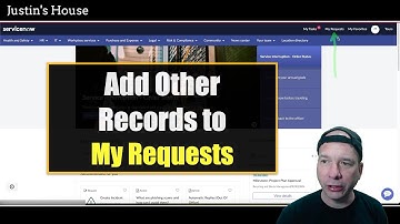 My Requests in Employee Center