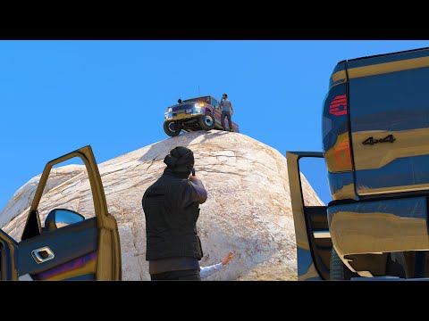 قراند 5 حاولوا قتل راعي الشاص بجميع الطرق ولاكن ينجؤ بطرق غريبه المهرب فهد 3 GTA V