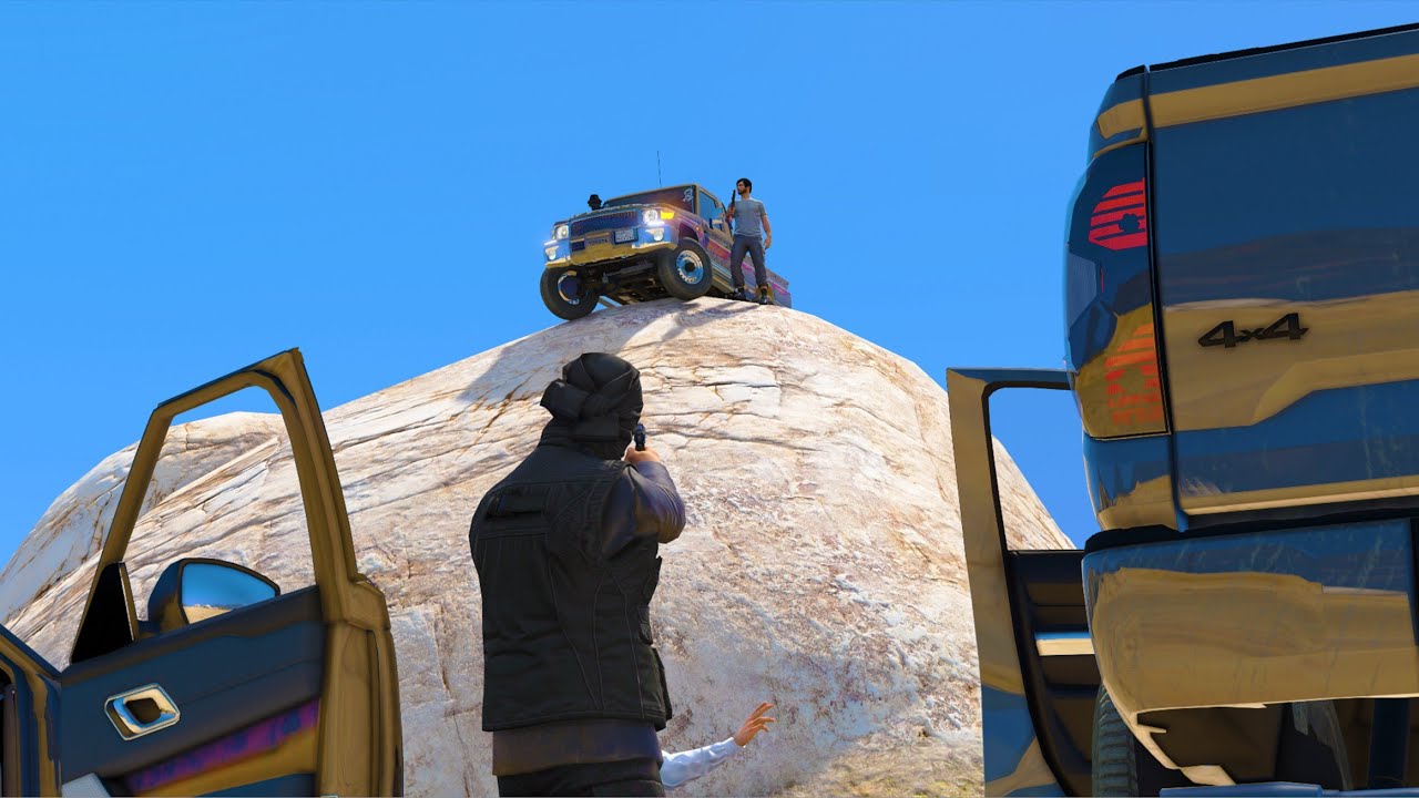 قراند 5 :حاولوا قتل راعي الشاص بجميع الطرق ولاكن ينجؤ بطرق غريبه (المهرب فهد) 3 : GTA V