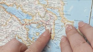 ASMR ~ Attica, Greece History & Geography ~ Soft Spoken Map Tracing Google Earth screenshot 1