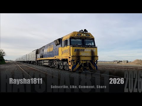 2MA8 - NR95 (The Overland) Gheringhap - Australian Trains by Raysha1811