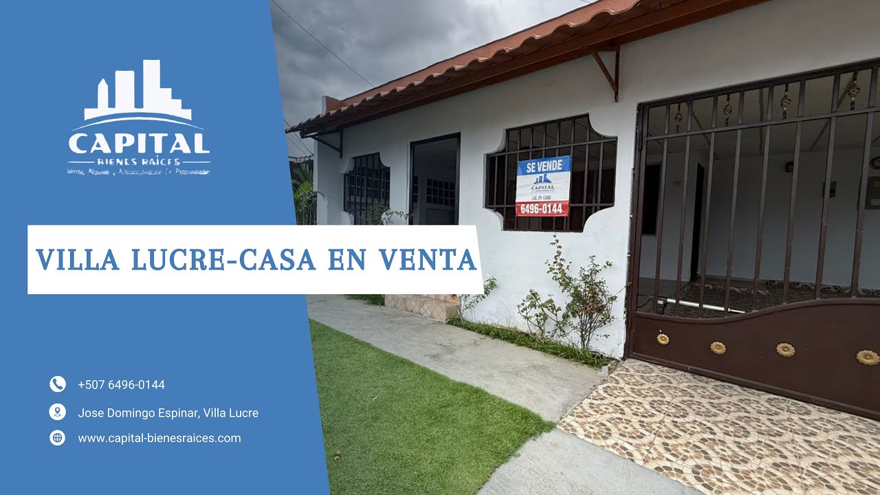 CASA DE 4 RECÁMARAS EN VENTA-VILLA LUCRE