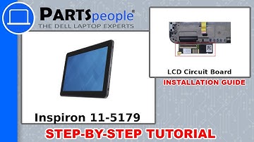 Dell Latitude 11-5179 (T04E001) LCD Circuit Board How-To Video Tutorial