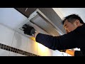 How Do I Replace My Old Kitchen Rangehood | DIY | Time-lapse Video