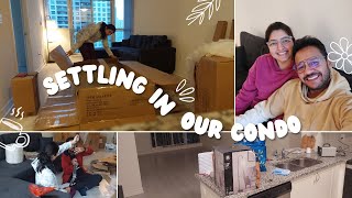 First 2 days in our condo | Assembling furniture | Settling-in in our house @sanyagulatisaxena 🏠