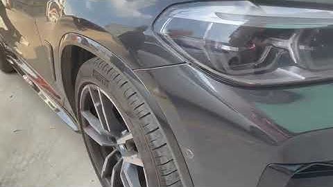 For BMW X4M F98 3D Carbon Fiber Front Lip