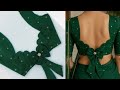 Latest trending blouse neck design|cutting and stitching|silk saree blouse design|ब्लाउज का डिजाइन