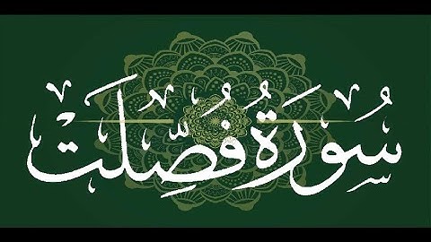 Okasha Kameny سورة فُصِّلَتْ برواية البزي عن ابن كثير المكي .. الشيخ عكاشة كميني حفظه الله