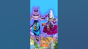 Beerus vs Whis #beerus#whis#dragonball#anime#shorts
