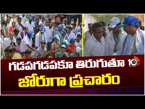 YCP Buchepalli Siva Prasad Reddy | దర్శి వైసీపీ అభ్యర్థి బూచేపల్లి శివప్రసాద్ ఎన్నికల ప్రచారం | 10TV - 10TVNEWSTELUGU