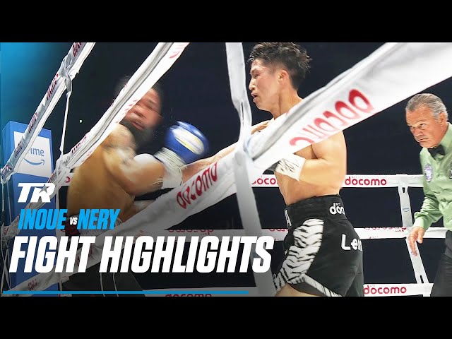 Naoya Inoue Pushes Through Knockdown And Sleeps Luis Nery | FIGHT HIGHLIGHTS class=