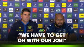 Parra reflect on turbulent week and tough loss | Eels Press Conference | Fox League