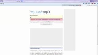 تحويل الفيديو في اليوتيوب الى اغنية بصيغة ام بي 3.mp4