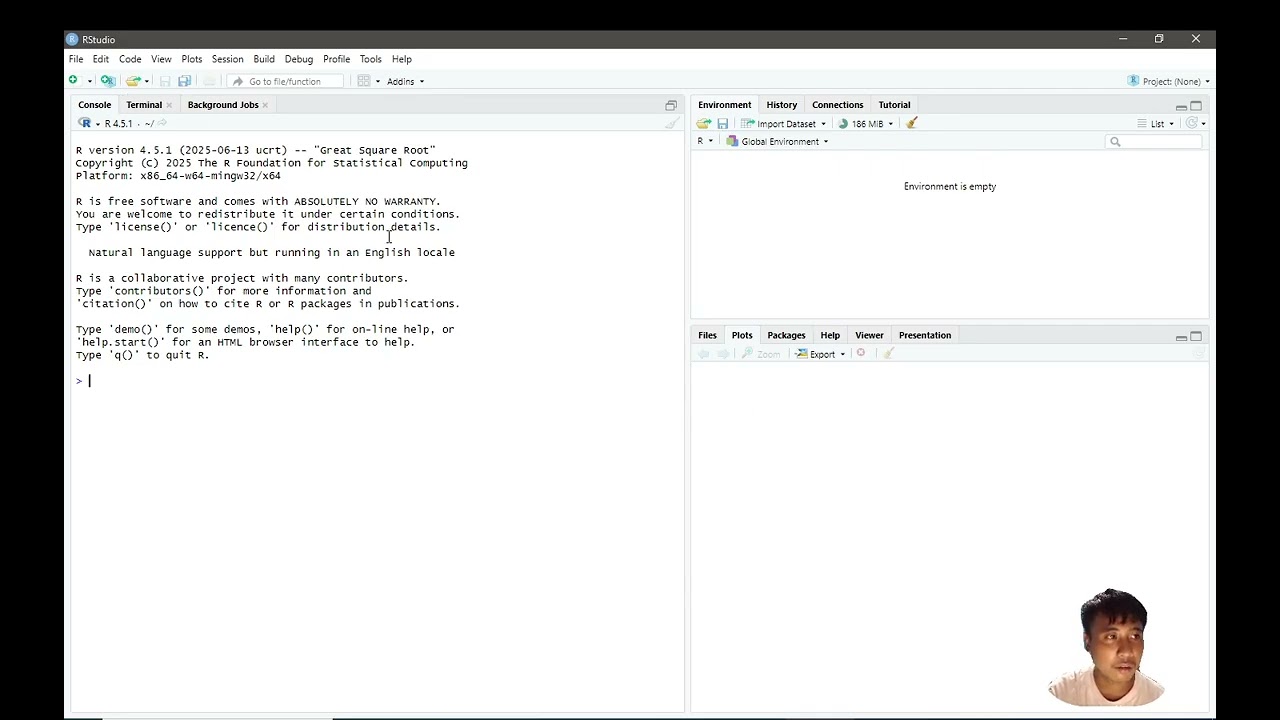 1.RStudio (basic panels)