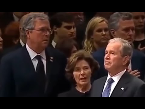 George Bush Funeral Envelope Reactions and was stay in it !!!!