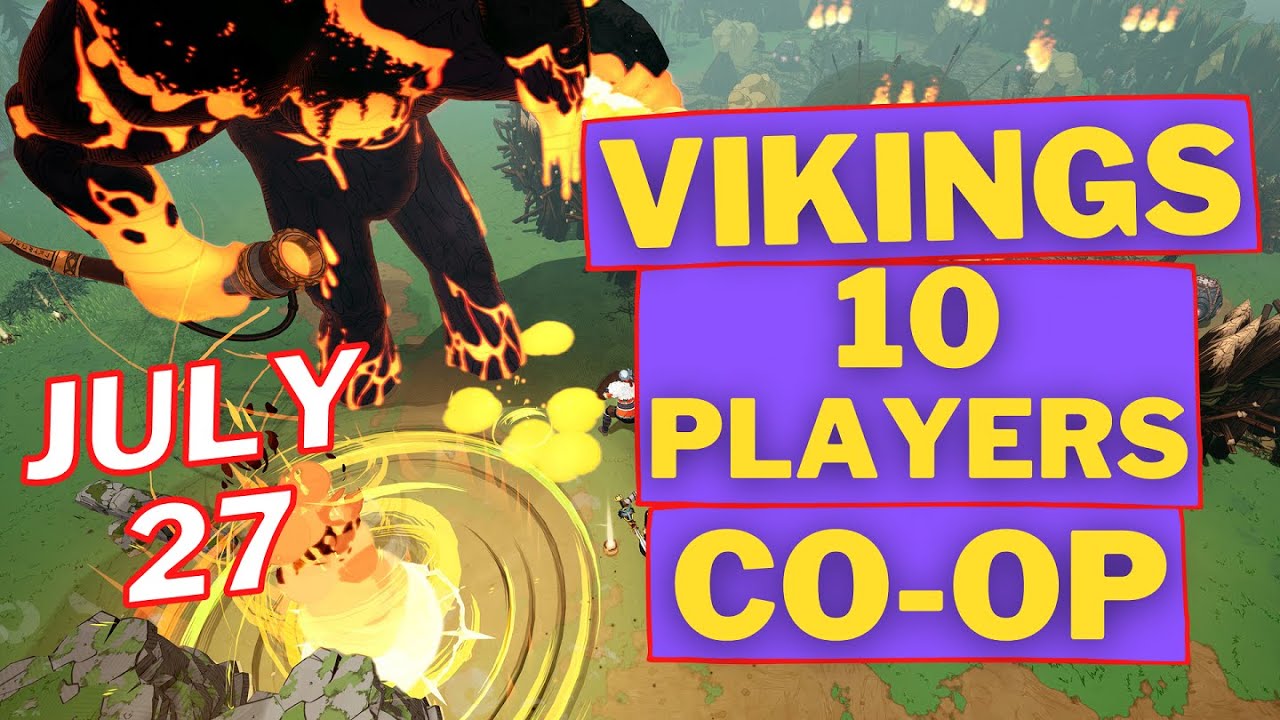Vikings CO-OP Survival RPG - Tribes of Midgard - YouTube