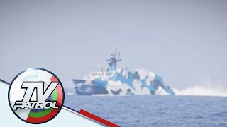 Civilian boat na may sakay na news team sa West PH Sea hinabol ng Chinese vessels | TV Patrol