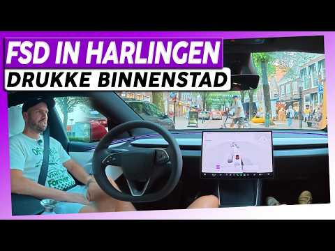 De Friese test: Kan Tesla FSD de krappe havens van Harlingen aan? 🌊