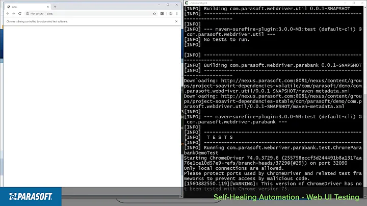 Self-Healing Automation - Web UI Testing | Parasoft