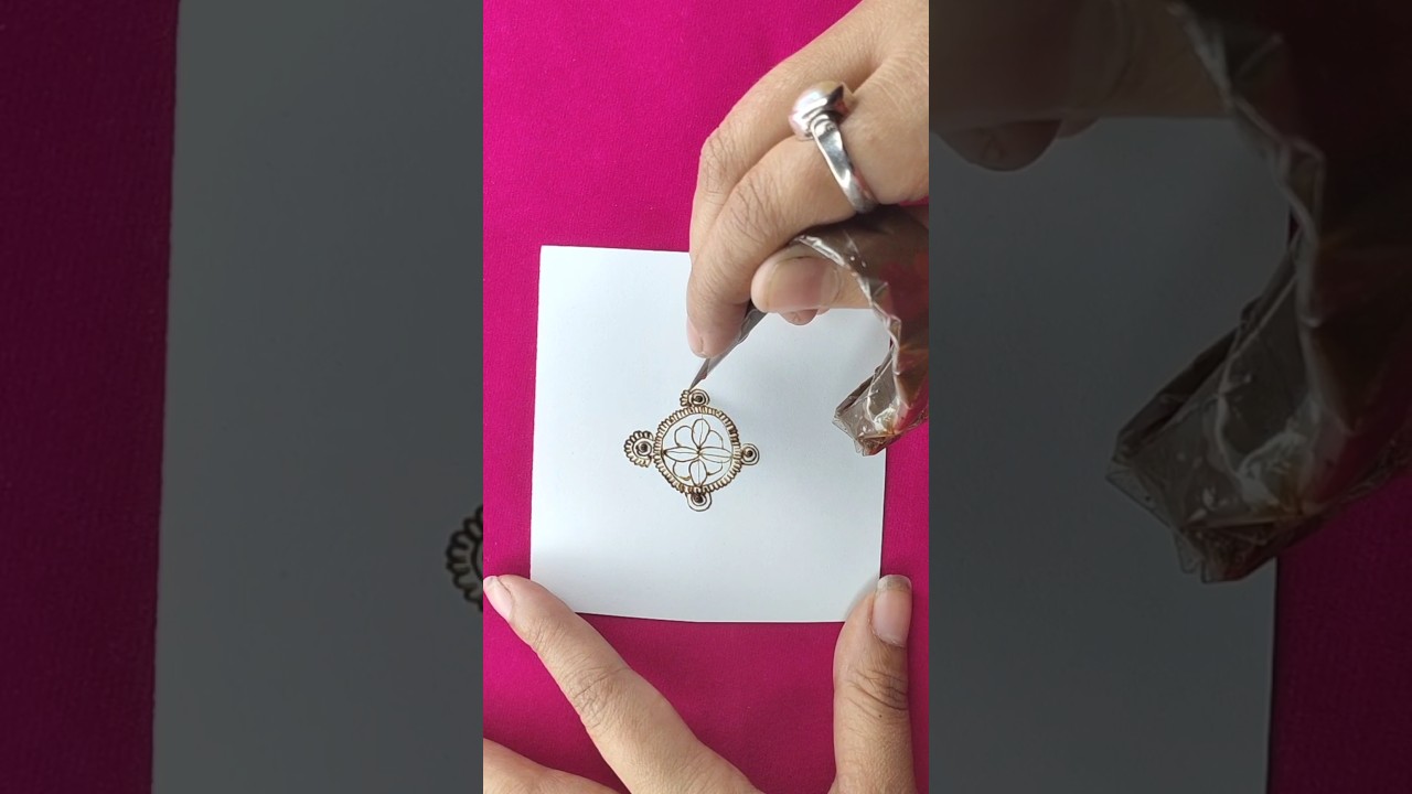 Mandala Mehendi design ❤