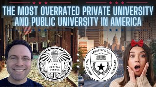 Most Overrated Universities in America
While there are a lot of overrated universities in the US, these two are at the top of my overrated list.
*Related*
UT Austin is lowering its automatic admission threshold to 5%
https://www.kut.org/education/2024-09-16/ut-austin-automatic-enrollment-texas-high-school-students-top-5-graduating-class
*Are you on track for selective college admission? Find out now at https://AreYouOnTrackToGetIn.com.*
*Learn How to Build an Extraordinary Extracurricular Résumé at http://ExtraordinaryResume.com.*
*Avoid 17 Silly Mistakes That Even Ivy League Applicants Make on the Common App at https://collegemeister.gumroad.com/l/nzbtj.*
*When you’ve finished your Common App and want to know if it’s as strong as possible, get My Pre-Read at http://MyPreRead.com/*
*Do you want expert guidance during the college admissions process? Work with me one-on-one at https://CollegeMeister.com.*
#collegeadmissions
#collegelist
#overrated Most Overrated Universities in America