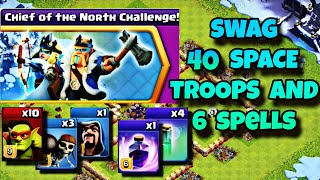 EASILY 3 STAR CHIEF OF THE NORTH CHALLENGE | CLASH OF CLANS |