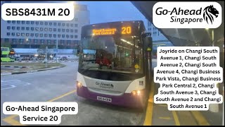 [G-AS] SBS8431M on Service 20 - Scania K230UB (Euro IV/4) (Batch 2)