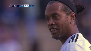 Match Football Legends: Ronaldinho's team 4-3 Pirlo's team -- All Goals & Highlights screenshot 4