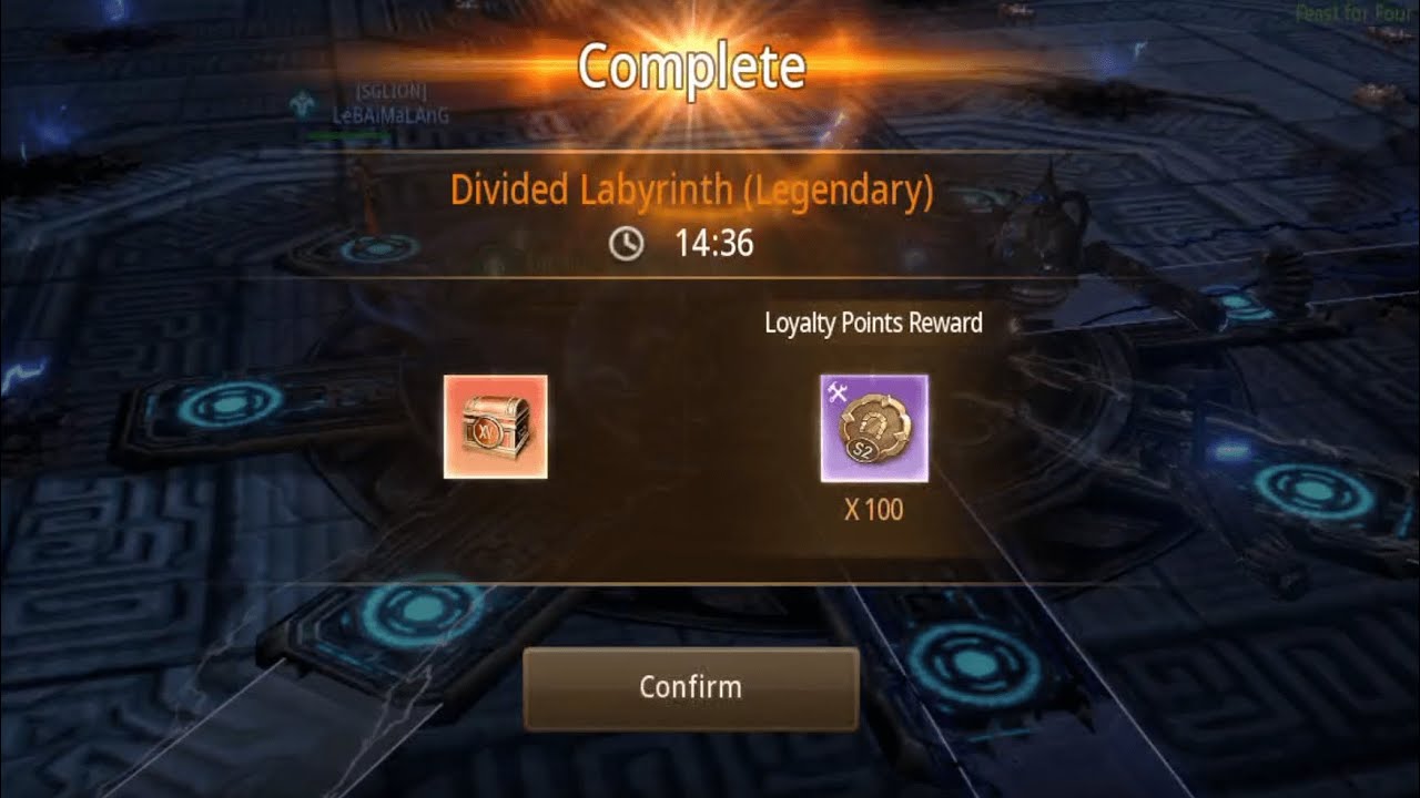 Blade & Soul Revolution (BNSR EN) Divided Labyrinth Platform trick