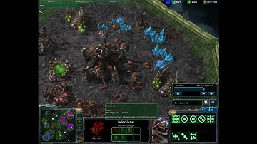 [HD] Starcaft 2 Beta Gameplay ZvT [Game1] Part2